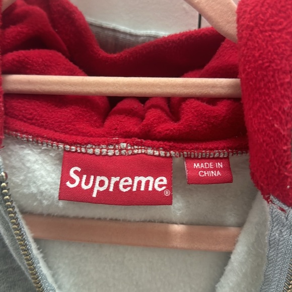 Supreme Double Hood Facemask Zip Up Hooded Sweatshirt - Picture 4 of 10